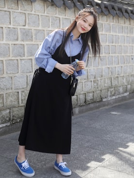 「66girls（ユクユクガールズ）のアイテム」を使った、66ガールズさん（レディース・162cm）の春コーディネート