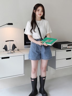 「korea」｜66ガールズさん（レディース・162cm）の春コーディネート