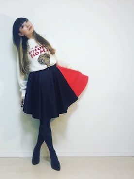 「Sister（シスター）のアイテム」を使った、410さん（レディース・156cm）の冬コーディネート