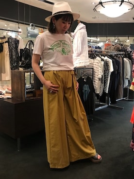 「Hoochie Coochie（フーチークーチー）のアイテム」を使った、t☺︎rachanさん（レディース・158cm）の夏コーディネート