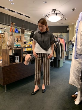 「otoaa（オトアー）のアイテム」を使った、t☺︎rachanさん（レディース・158cm）の春コーディネート