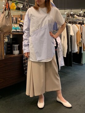 「Hoochie Coochie（フーチークーチー）のアイテム」を使った、t☺︎rachanさん（レディース・158cm）の春コーディネート