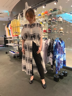 「Rawtus（ロータス）のアイテム（パンツ）」を使った、t☺︎rachanさん（レディース・158cm）の春コーディネート