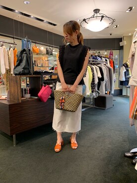 t☺︎rachanさん（レディース・157cm）の夏コーディネート