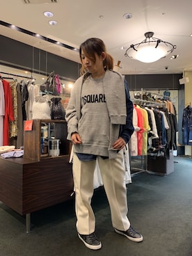 「DSQUARED2（ディースクエアード）のアイテム」を使った、t☺︎rachanさん（レディース・158cm）の夏コーディネート