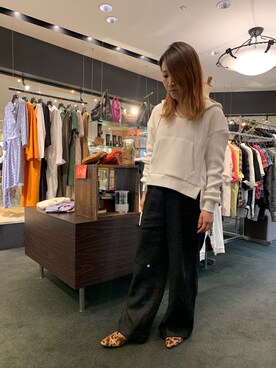 「Hoochie Coochie（フーチークーチー）のアイテム」を使った、t☺︎rachanさん（レディース・158cm）の夏コーディネート