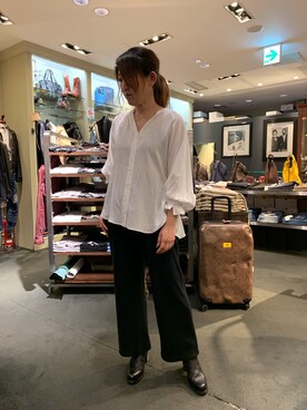 「Hoochie Coochie（フーチークーチー）のアイテム」を使った、t☺︎rachanさん（レディース・158cm）の夏コーディネート