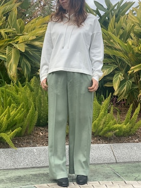 「otoaa（オトアー）のアイテム」を使った、t☺︎rachanさん（レディース・158cm）の春コーディネート