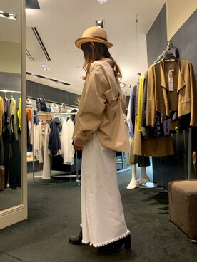 「CPH（シーピーエイチ）のアイテム」を使った、t☺︎rachanさん（レディース・158cm）の春コーディネート