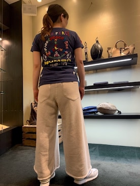 「birdog（バードック）のアイテム」を使った、t☺︎rachanさん（レディース・158cm）の春コーディネート