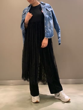 「DSQUARED2（ディースクエアード）のアイテム」を使った、t☺︎rachanさん（レディース・158cm）の夏コーディネート