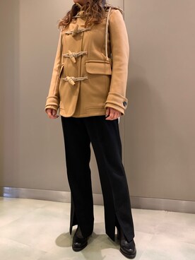 「DSQUARED2（ディースクエアード）のアイテム（ジャケット/アウター）」を使った、t☺︎rachanさん（レディース・158cm）の秋コーディネート