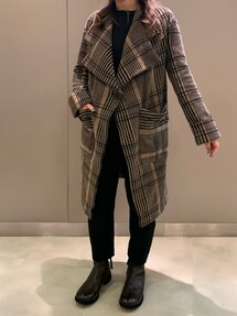トランジット パー サッチ カーディガン コート 大人綺麗め 上質 オススメ!! トランジット パー サッチ カーディガン コート 大人綺麗め 上質
