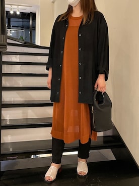 「アイテム（ブルゾン）」を使った、t☺︎rachanさん（レディース・158cm・30代）の春コーディネート