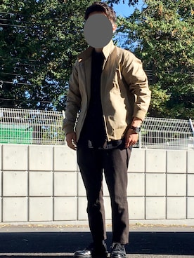 ニッシーさん（メンズ・160cm）の秋コーディネート