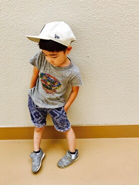 うまくんのかぞくさん（キッズ・100cm）の夏コーディネート