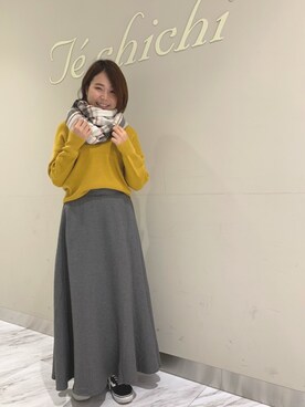 「techichi terrace」｜ayakoさん（レディース・154cm）の秋コーディネート