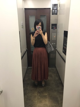 「Roberta Pieri（ロベルタピエリ）のアイテム」を使った、sars700さん（レディース・160cm）の夏コーディネート