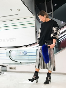 narcissus 神戸店さん（レディース・168cm）の冬コーディネート