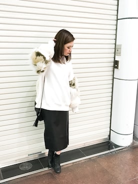 narcissus 神戸店さん（レディース・158cm）の冬コーディネート