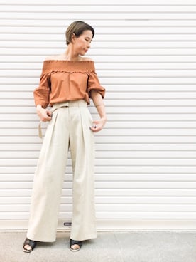 「coordinate」｜narcissus 神戸店さん（レディース・168cm）の春コーディネート