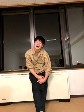 「Hurley （ハーレー）のアイテム（パンツ）」を使った、なおきさん（メンズ・177cm）の春コーディネート