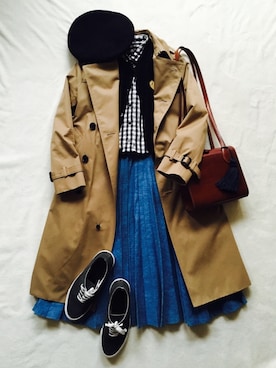 「春コート」｜iiimさん（レディース・157cm）の春コーディネート
