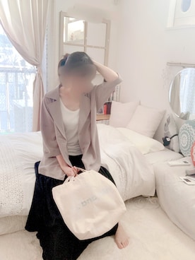 「H&M（エイチ・アンド・エム）のアイテム（タンクトップ）」を使った、suさん（レディース・166cm）の秋コーディネート