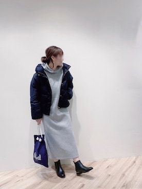 がんさん（レディース・158cm）の冬コーディネート