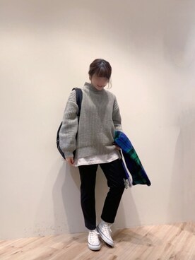 がんさん（レディース・158cm）の冬コーディネート