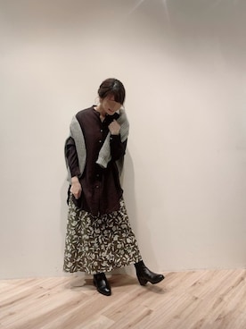 がんさん（レディース・158cm）の冬コーディネート