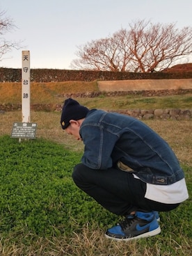 「WU-TANG（ウータン）のアイテム」を使った、tack-nさん（メンズ・172cm）の冬コーディネート