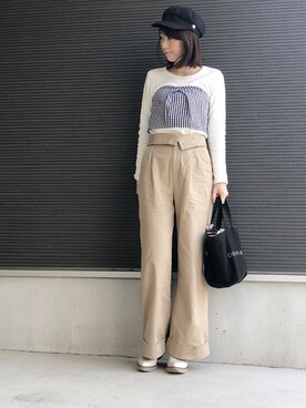 たけまいさん（レディース・163cm）の春コーディネート