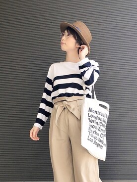 たけまいさん（レディース・163cm）の春コーディネート