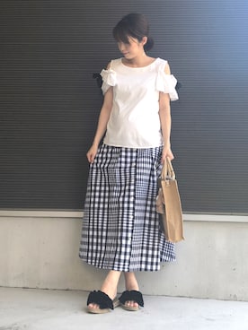 たけまいさん（レディース・163cm）の夏コーディネート