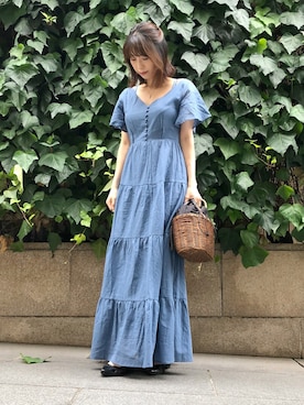 「i.rina」｜たけまいさん（レディース・163cm）の秋コーディネート