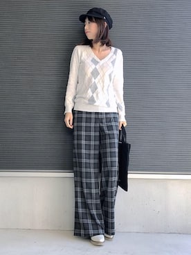 「プチプラミックス」｜たけまいさん（レディース・163cm）の秋コーディネート