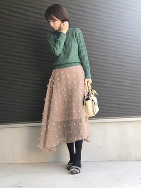 たけまいさん（レディース・163cm）の秋コーディネート