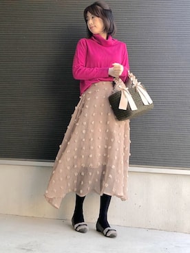 たけまいさん(レディース・163cm)の冬コーディネート