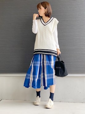 たけまいさん（レディース・163cm）の秋コーディネート