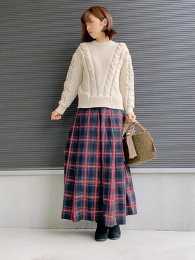 たけまいさん(レディース・163cm)の秋コーディネート
