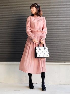 Coca Coca コカ のワンピース ピンク系 を使った人気ファッションコーディネート Wear Coca Coca コカ のワンピース ピンク系 を使った人気ファッションコーディネート Wear