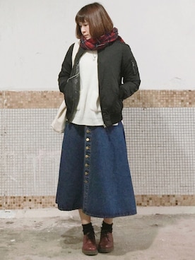 えんさん(レディース・158cm)の冬コーディネート