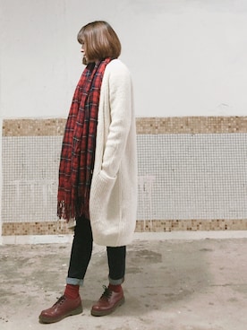 「Shoe BAR（シューバー）のアイテム」を使った、えんさん（レディース・158cm）の春コーディネート