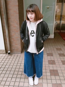 えんさん（レディース・158cm）の春コーディネート