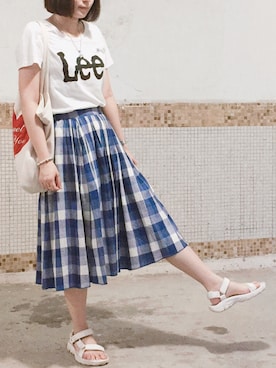 えんさん(レディース・158cm)の夏コーディネート