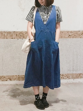 えんさん（レディース・158cm）の夏コーディネート