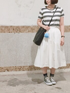 えんさん（レディース・158cm）の春コーディネート