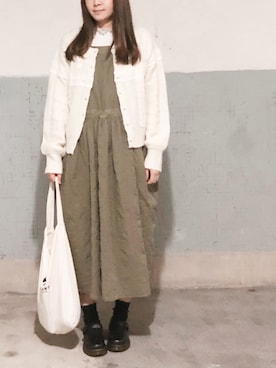 えんさん（レディース・158cm）の冬コーディネート