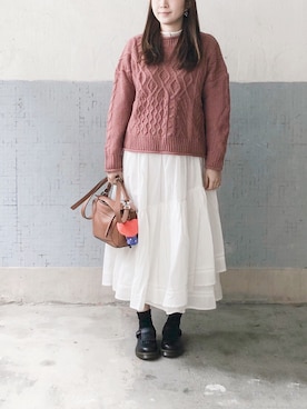 えんさん（レディース・158cm）の冬コーディネート